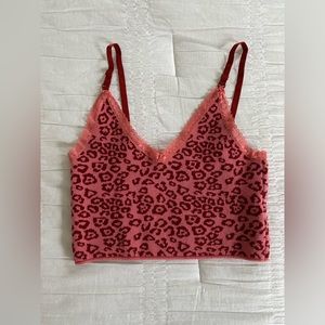 Two cheetah tank tops (bundled)